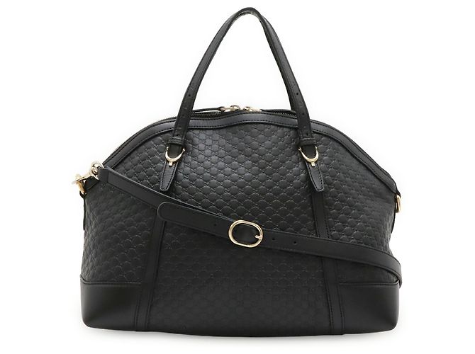 Gucci Microguccissima Lederhandtasche Schwarz - Ansicht 2