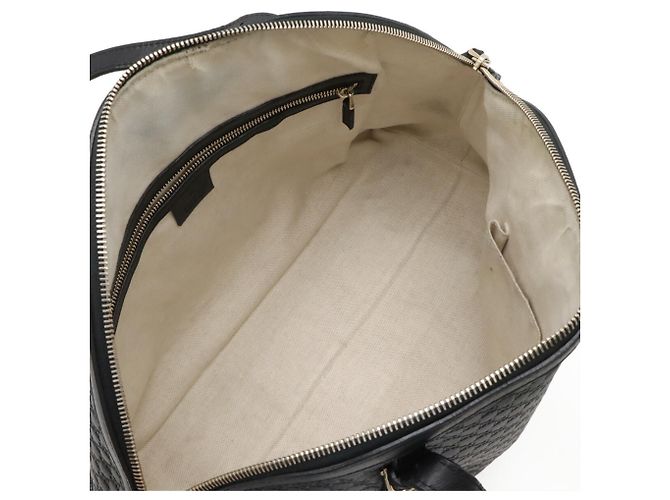 Gucci Microguccissima Lederhandtasche Schwarz - Ansicht 7