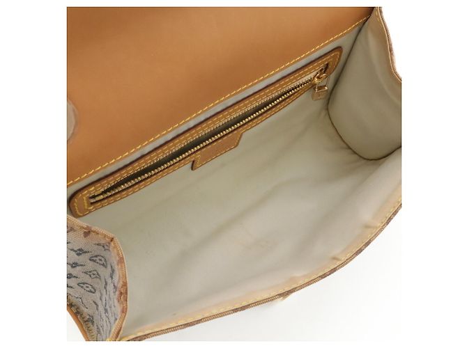 Borsa a tracolla con catena Louis Vuitton Monogram Mini Camille Blu - vista 8