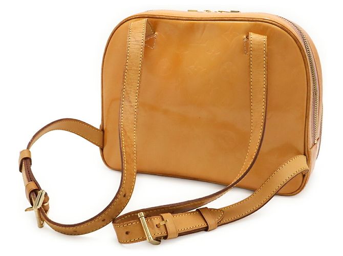 Zaino e Borsa a Spalla Louis Vuitton Monogram Vernis Marley Rosa - vista 3