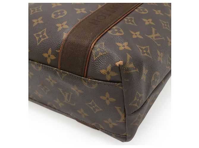 Borsa Tote Louis Vuitton Monogram Cabas Bobour Marrone - vista 4