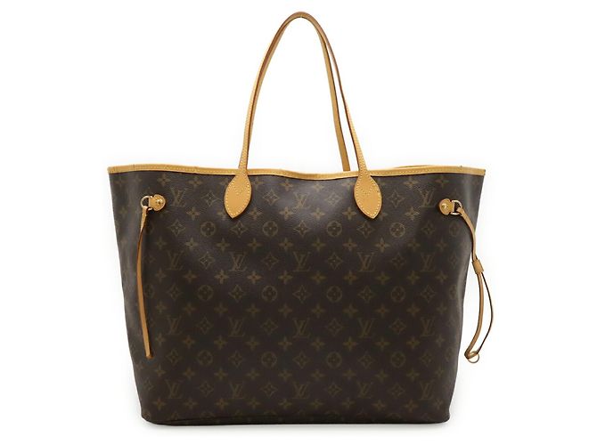 Borsa Tote Louis Vuitton Monogram Neverfull GM Marrone - vista 2