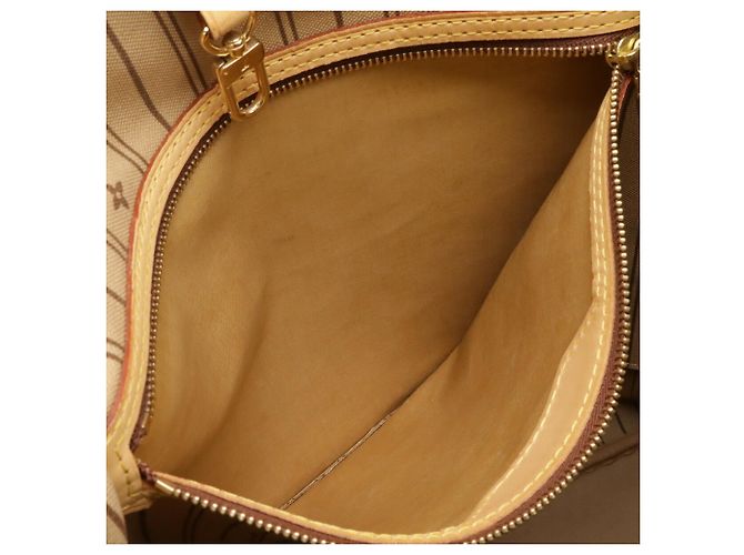Borsa Tote Louis Vuitton Monogram Neverfull GM Marrone - vista 9