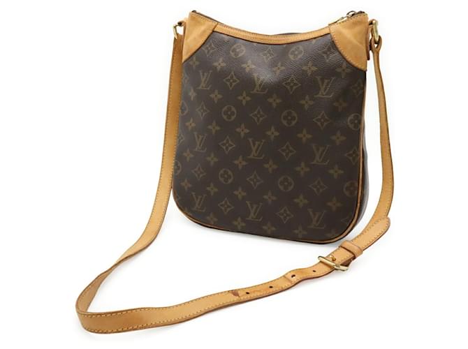 Borsa a Spalla Louis Vuitton Monogram Odeon PM Marrone - vista 3