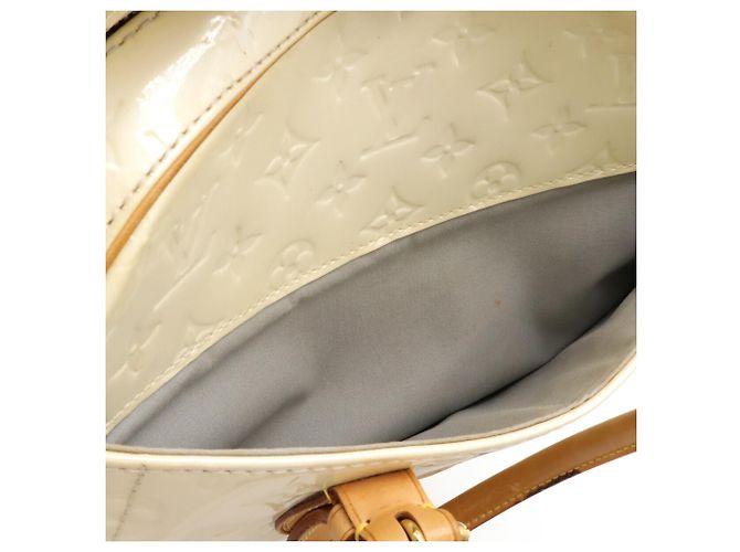 Borsa Louis Vuitton Monogram Vernis Summit Drive Bianco - vista 10