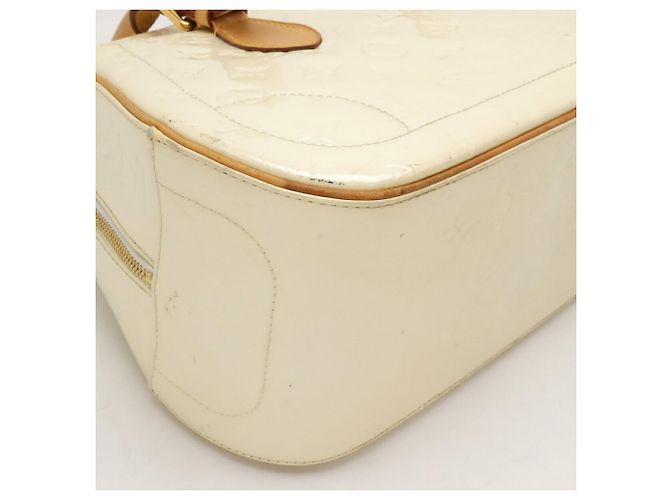 Borsa Louis Vuitton Monogram Vernis Summit Drive Bianco - vista 4