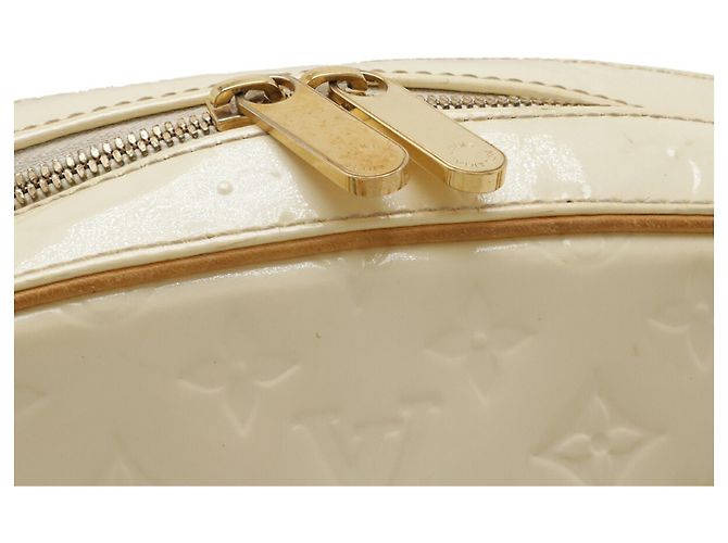 Borsa Louis Vuitton Monogram Vernis Summit Drive Bianco - vista 5