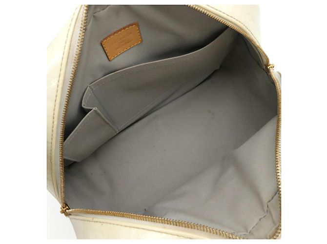 Borsa Louis Vuitton Monogram Vernis Summit Drive Bianco - vista 7