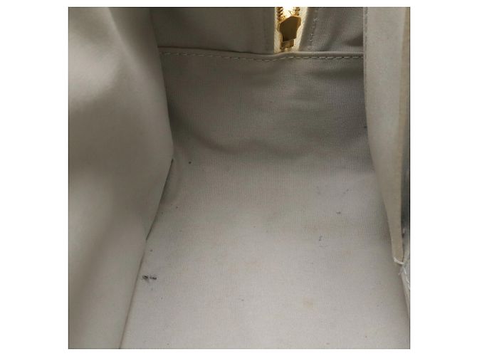Borsa Louis Vuitton Monogram Vernis Summit Drive Bianco - vista 8