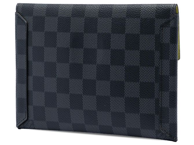 Louis Vuitton Pochette Alpha MM Damier Graphite Nero - vista 2