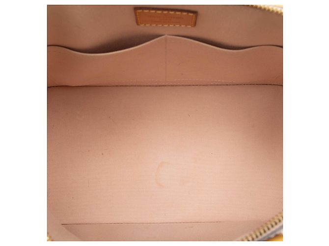 Louis Vuitton Beige Monogram Vernis Alma PM - vista 4
