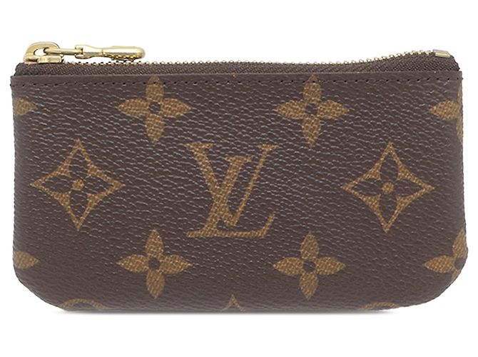 Monogram Key Pouch marrón Louis Vuitton Castaño - vista 2
