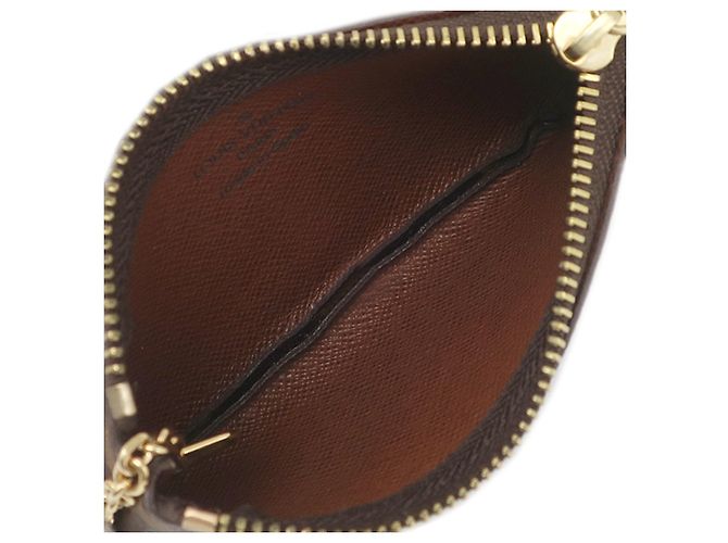 Monogram Key Pouch marrón Louis Vuitton Castaño - vista 4