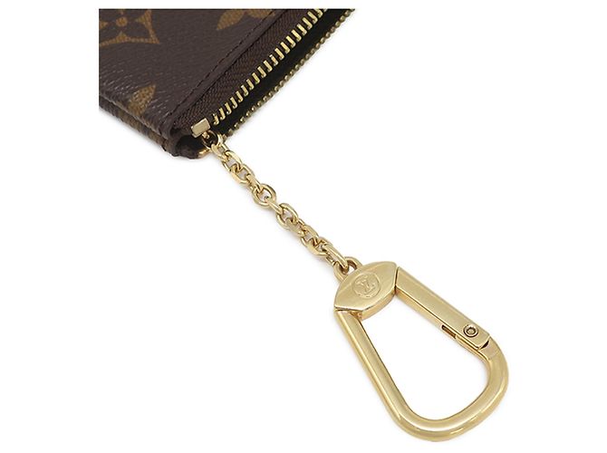 Monogram Key Pouch marrón Louis Vuitton Castaño - vista 7