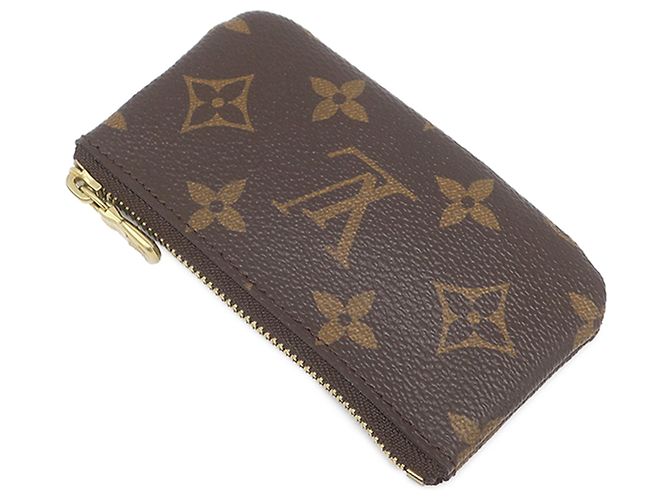 Monogram Key Pouch marrón Louis Vuitton Castaño - vista 9