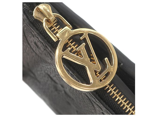 Cartera compacta Lisa Monogram Empreinte negra Louis Vuitton Negro - vista 10