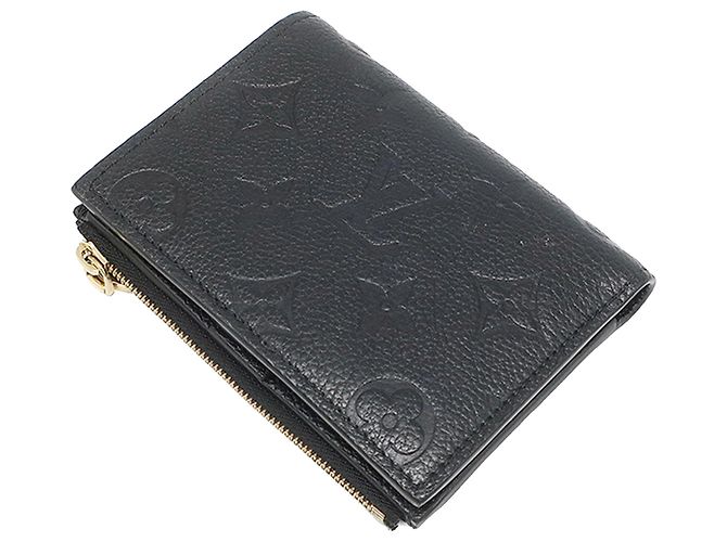 Cartera compacta Lisa Monogram Empreinte negra Louis Vuitton Negro - vista 2