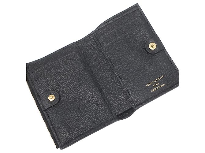 Cartera compacta Lisa Monogram Empreinte negra Louis Vuitton Negro - vista 4
