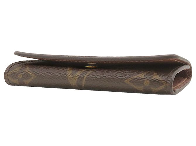 Louis Vuitton Portachiavi 4 chiavi Monogram Multicles marrone - vista 3