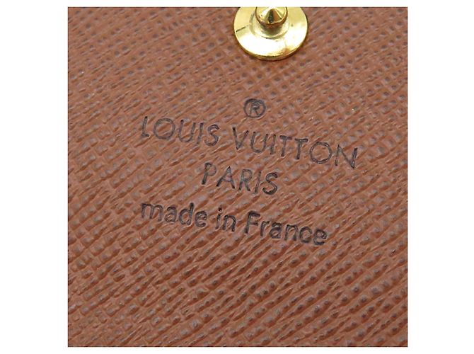 Louis Vuitton Portachiavi 4 chiavi Monogram Multicles marrone - vista 5