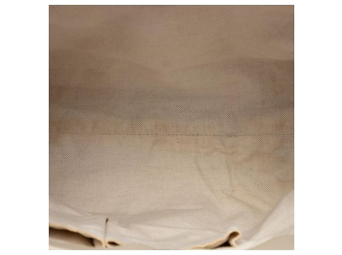 Gucci Mayfair Tote aus beigem GG Canvas - Ansicht 4