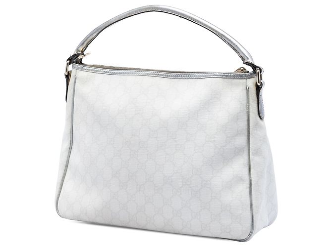 Borsa Joy GG Supreme bianca Gucci - vista 2