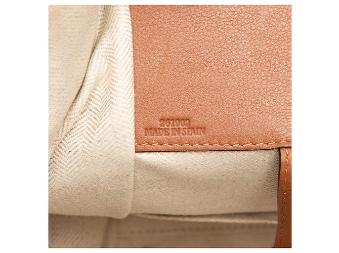 LOEWE Hammock Tasche Orange Small Tricolor Soft Grained Calfskin - Ansicht 5