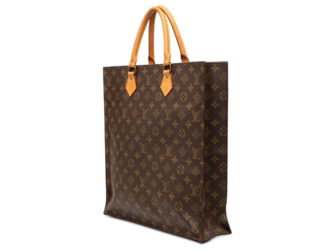 Louis Vuitton Sac Plat Monogram Marrone - vista 2