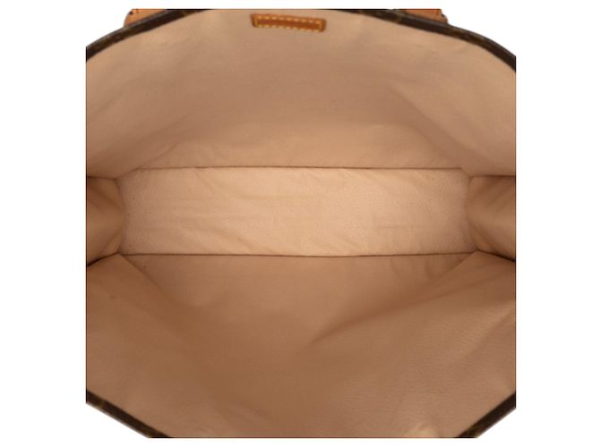 Louis Vuitton Sac Plat Monogram Marrone - vista 4