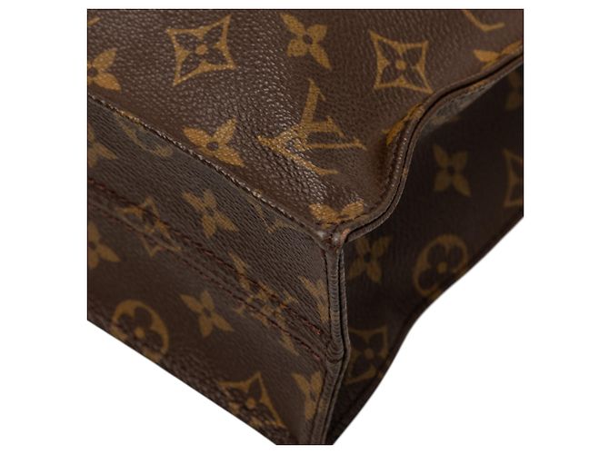 Louis Vuitton Sac Plat Monogram Marrone - vista 7