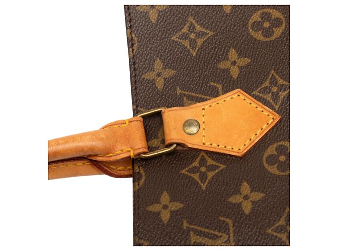 Louis Vuitton Sac Plat Monogram Marrone - vista 8