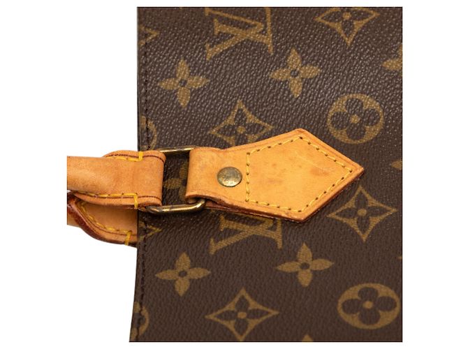 Louis Vuitton Sac Plat Monogram Marrone - vista 9