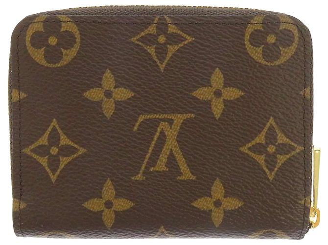Portamonete Monogram Zippy marrone Louis Vuitton - vista 2