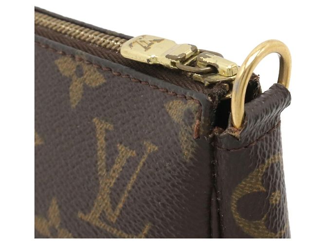 Borsa Pochette Accessoires Monogram Louis Vuitton Marrone - vista 5