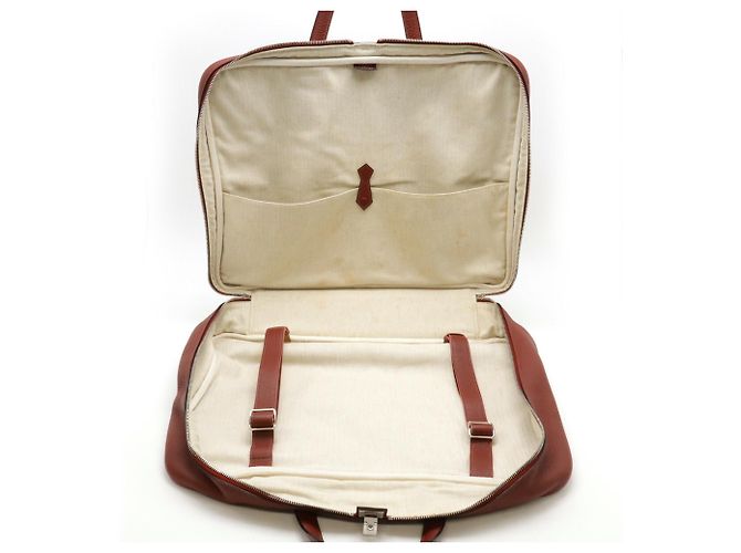 Hermès HERMES Victoria 45 Boston Bag Rot - Ansicht 9