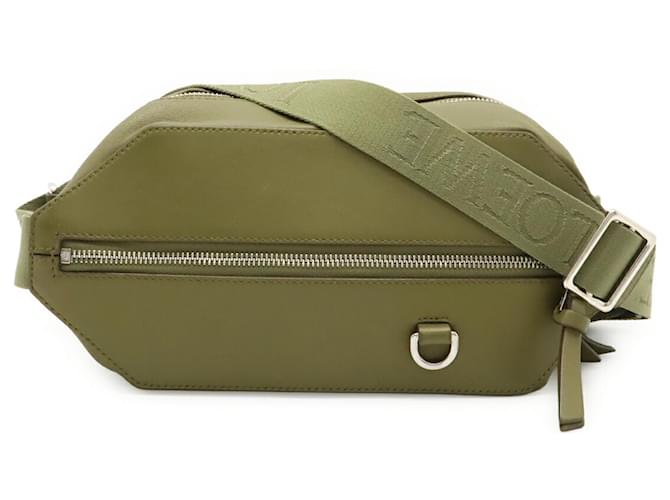 Borsa a tracolla convertibile Loewe Verde Cachi - vista 2