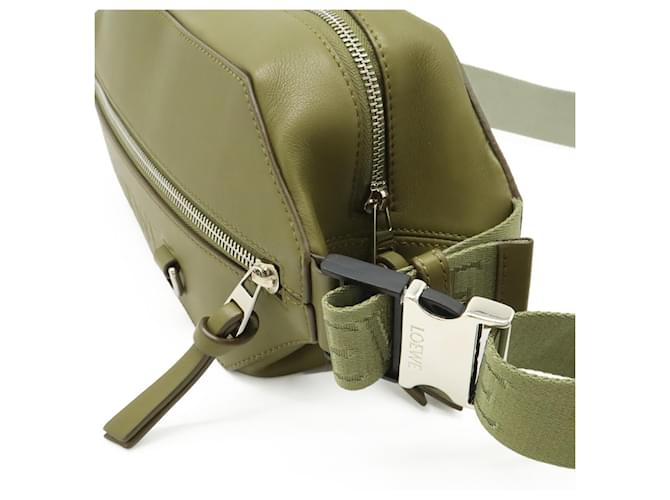 Borsa a tracolla convertibile Loewe Verde Cachi - vista 5