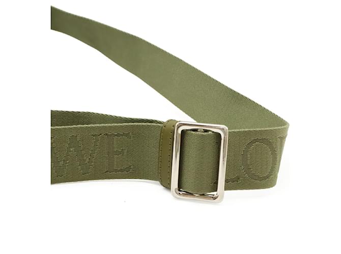 Borsa a tracolla convertibile Loewe Verde Cachi - vista 6