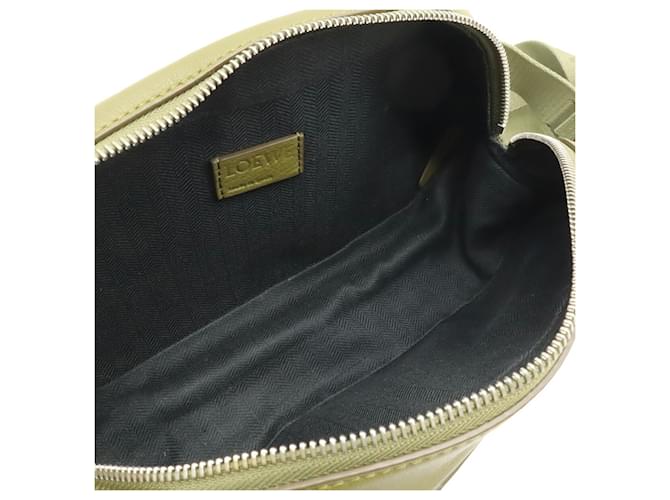Borsa a tracolla convertibile Loewe Verde Cachi - vista 7