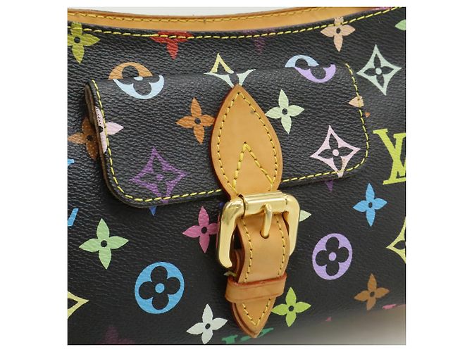 Sac à bandoulière Louis Vuitton Monogram Multicolor Eliza Noir - vue 10