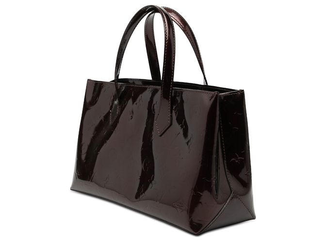 Louis Vuitton Purple Monogram Vernis Wilshire PM Porpora - vista 2