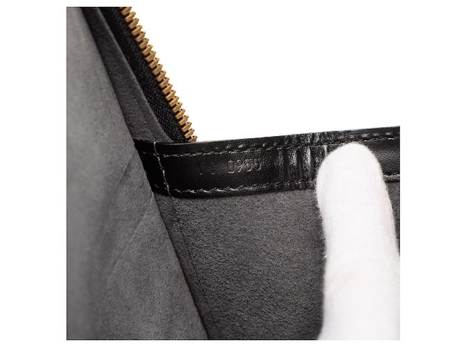 Louis Vuitton Black Epi Lussac Nero - vista 6