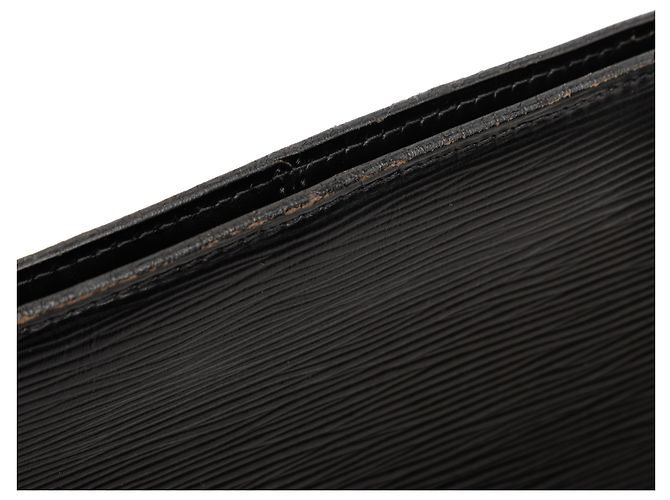 Louis Vuitton Black Epi Lussac Nero - vista 7