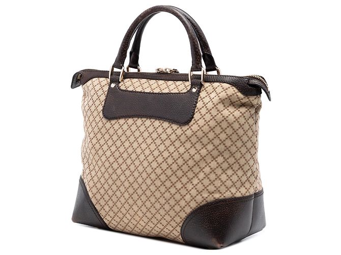 Gucci Beige Diamante Canvas Catherine Tote - Ansicht 2