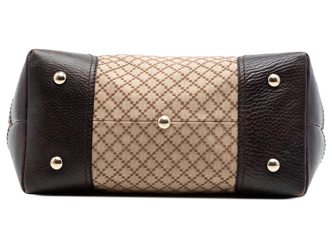 Gucci Beige Diamante Canvas Catherine Tote - Ansicht 3
