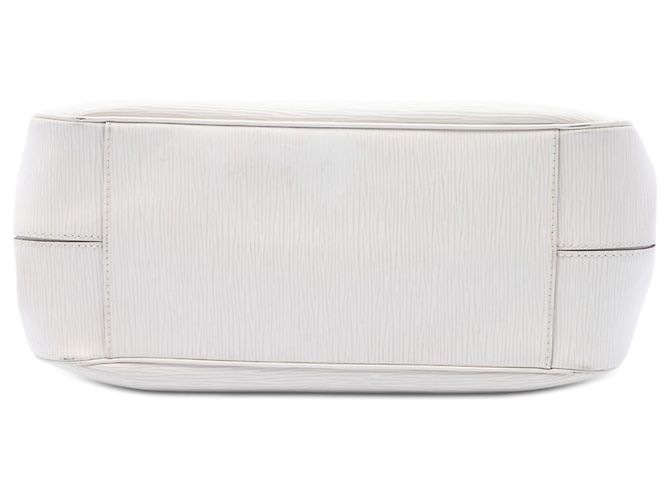 Louis Vuitton White Epi Passy PM Bianco - vista 3