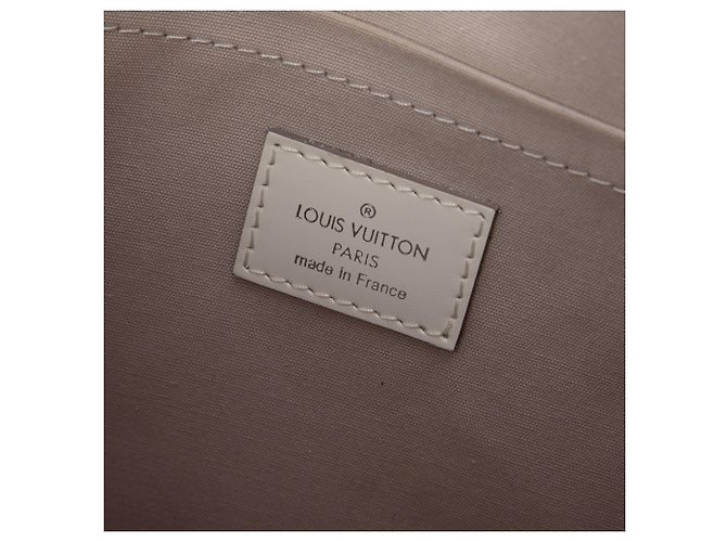 Louis Vuitton White Epi Passy PM Bianco - vista 5