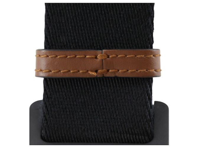 Bolso de cintura Burberry Brown Monogram Stripe E-Canvas Castaño - vista 22