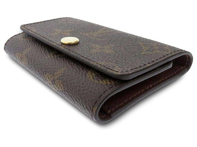 Louis Vuitton Portachiavi 6 chiavi Monogram Multicles marrone - vista 3