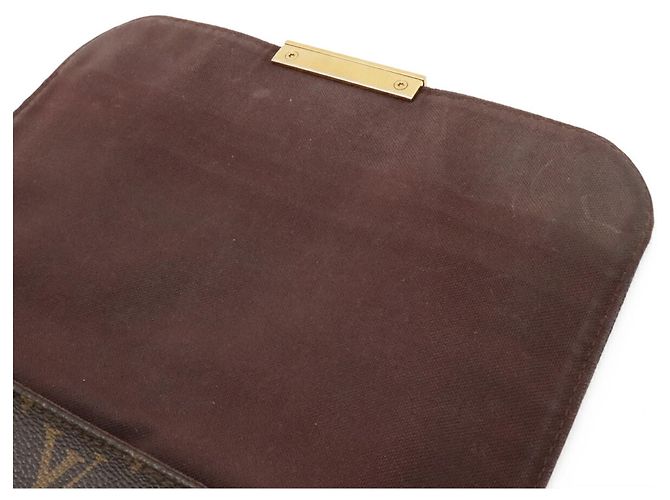 Borsa a Spalla Louis Vuitton Monogram Favorite MM Marrone - vista 10